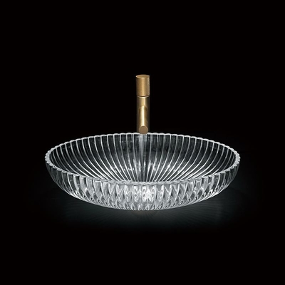 抵抗力がある商業傷のためのガラス容器ボールのタイプ洗面器