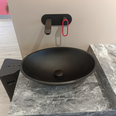 500*360*155mm 温熱ガラスシンク 清掃が簡単 溢れ出がない